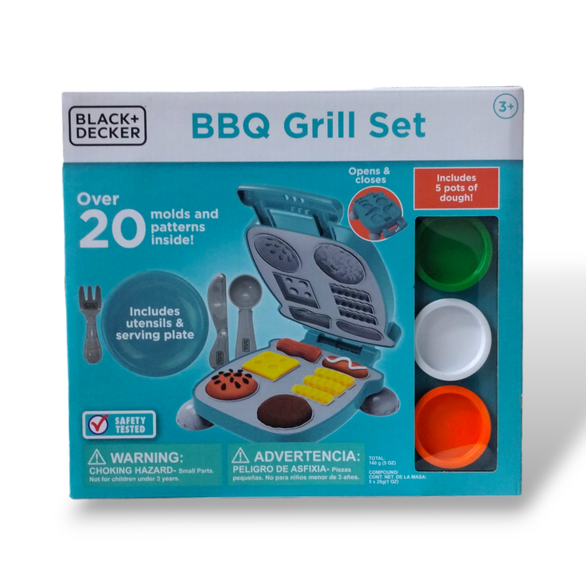 Black Decker Clay BBQ Grill Set