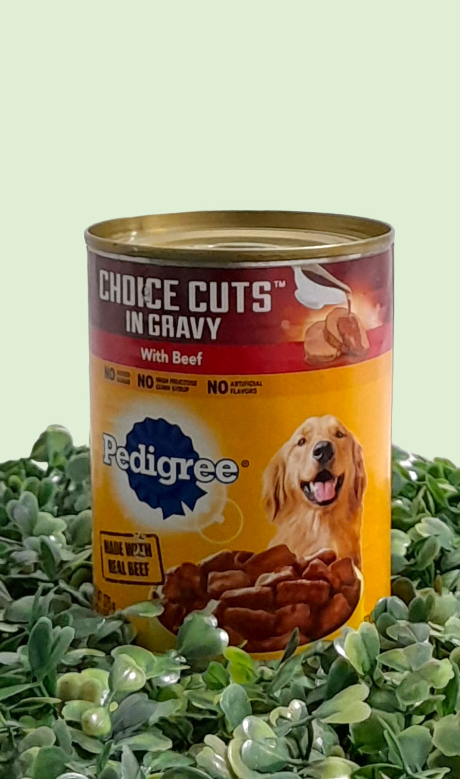 Pedigree choice cuts shop in gravy with beef