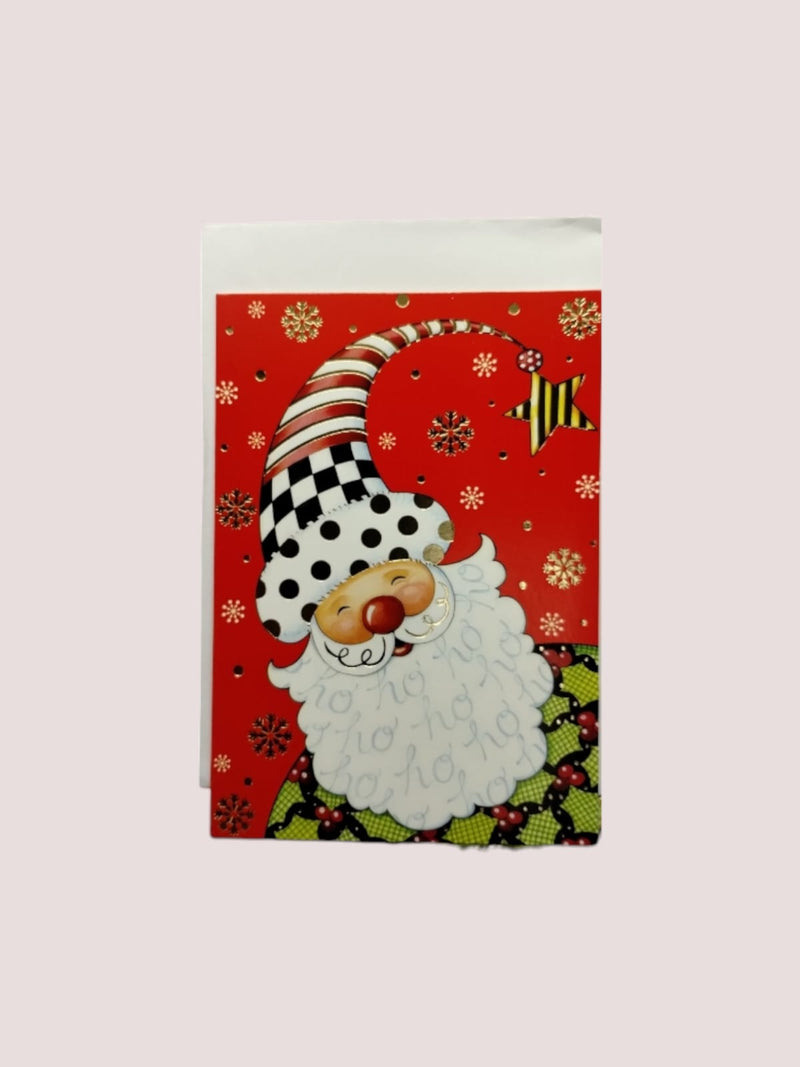 Navidad- Xmas Card 4PK