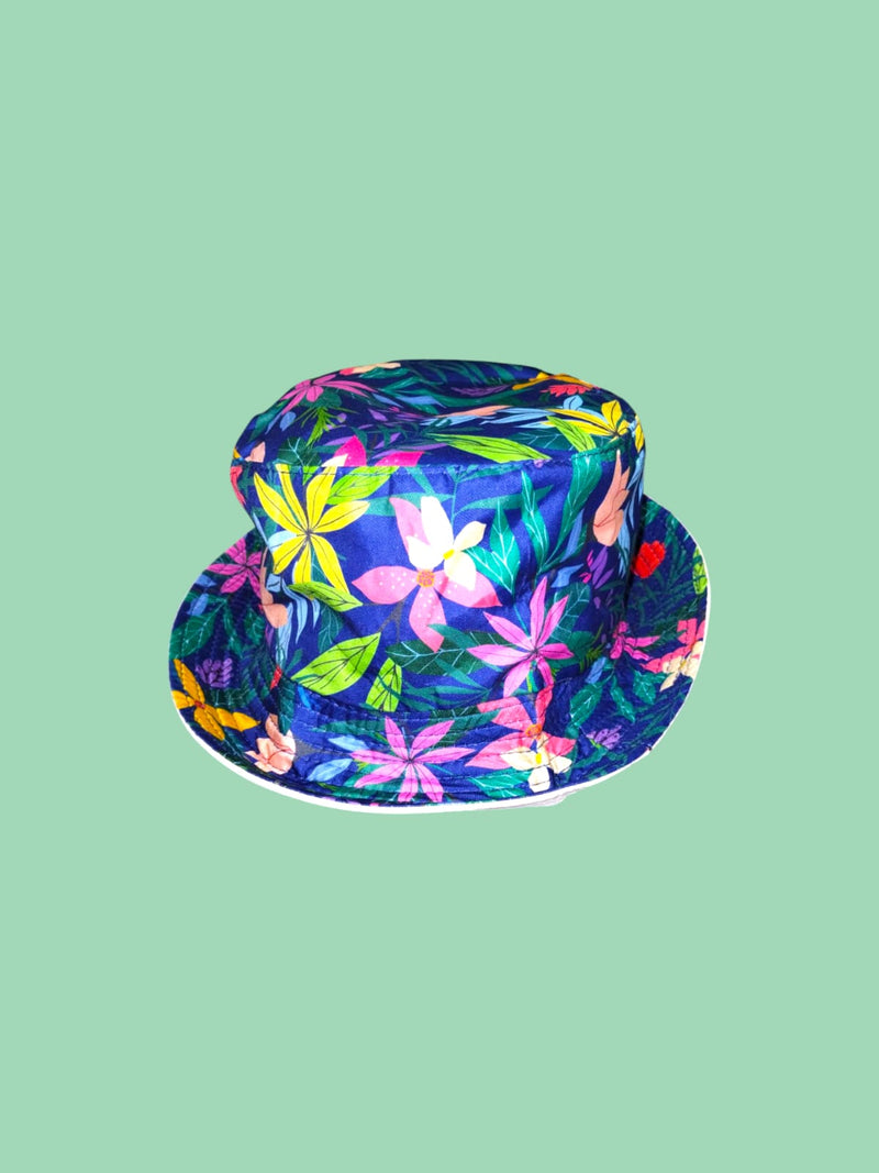 Sombrero Estilo Bucket Floral