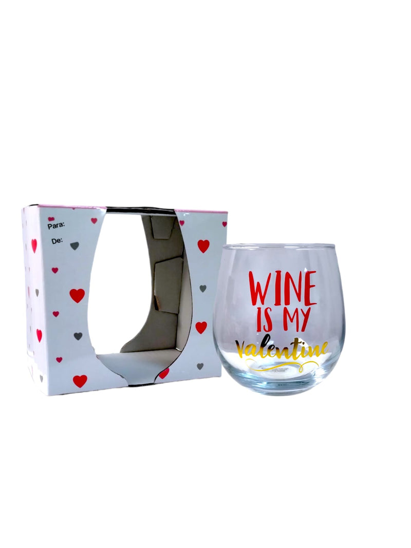 Valentine's Day- Valentine Wine Glasse Décor