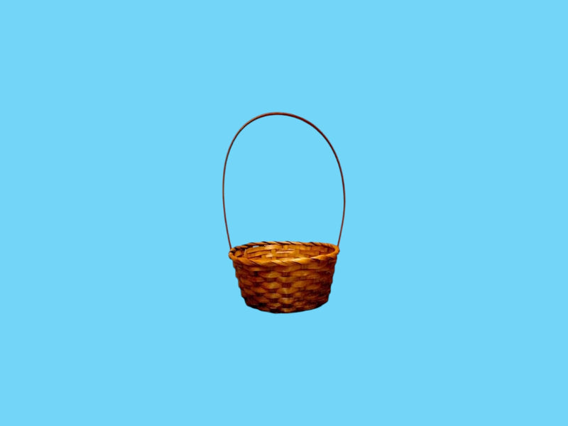 Decoración de Easter- Basket DK Wood