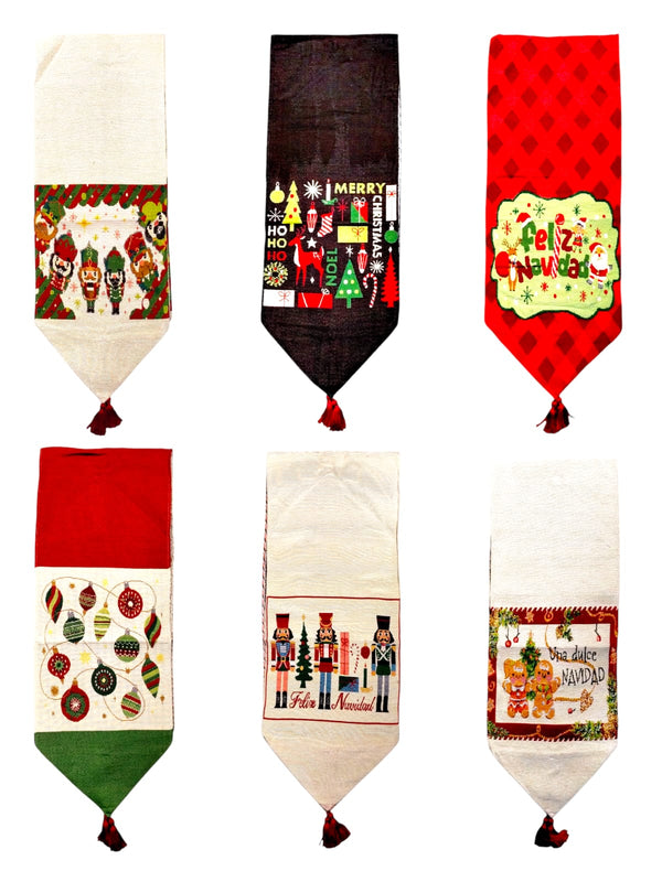 Navidad- Tapestry Table Runner 13x72"