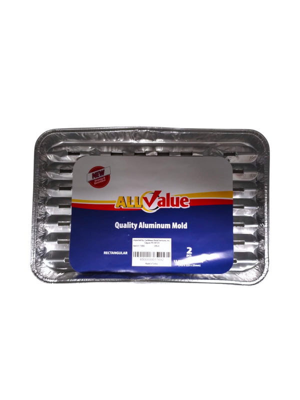 All Value- 2pcs Moldes de Aluminio de Alta Calidad