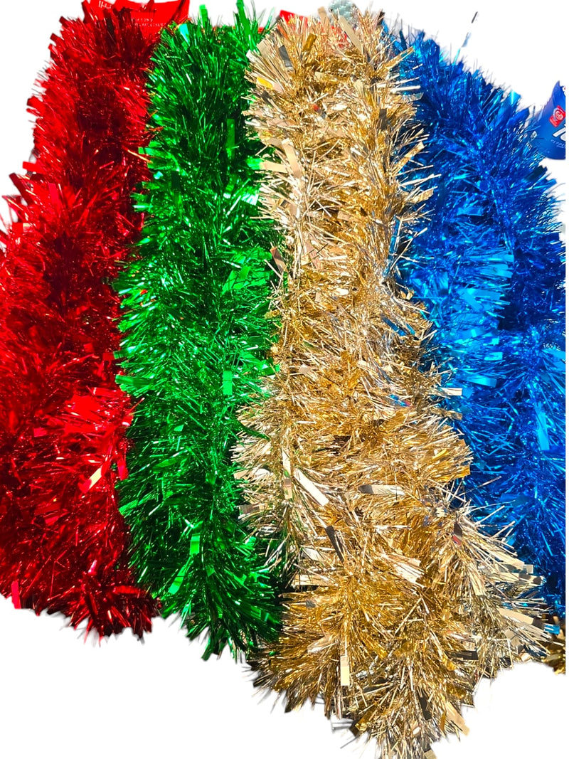 Navidad- Xmas Tinsel Garland  9ft (2.7m)