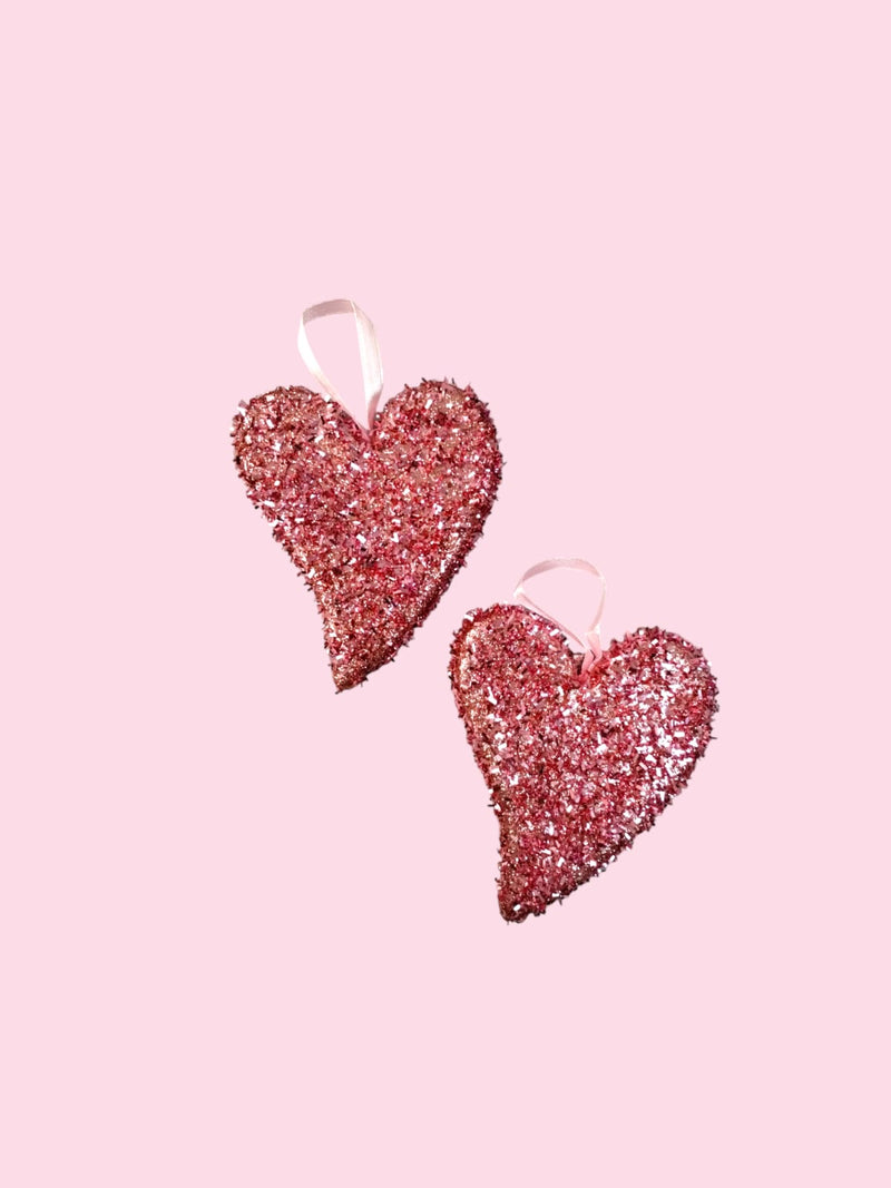 Valentine's Day- 2pc Valentine Heart 3.5x4in