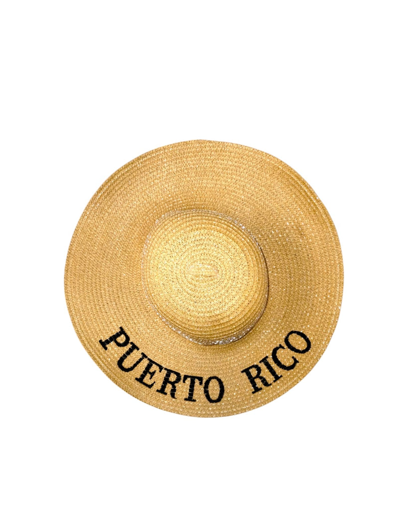 Souvenirs de Puerto Rico- Sombreros Pava Ala Ancha para Mujer