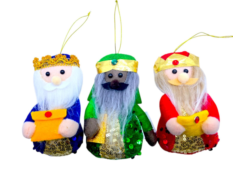 Navidad- Three King Ornament 5.5"