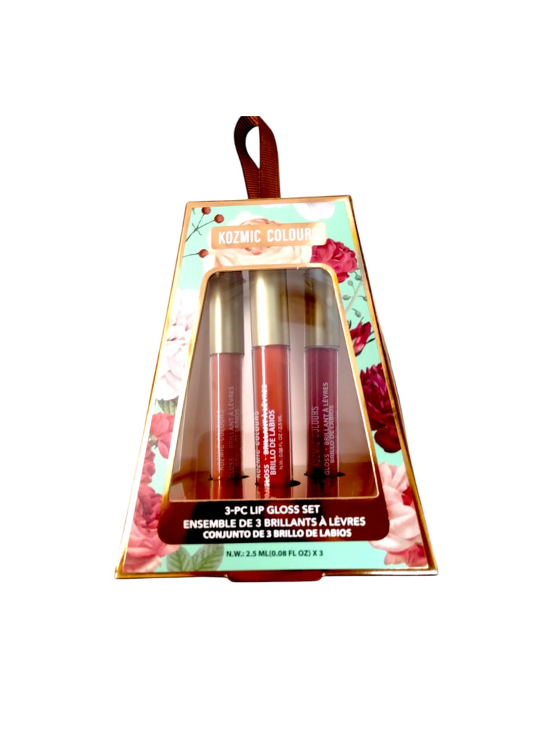 Kozmic Colours - Lip Gloss Set (3pcs)