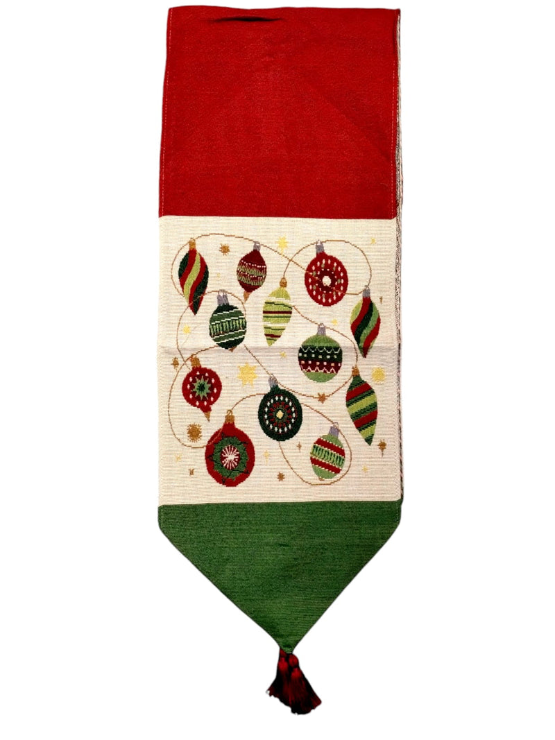 Navidad-Tapestry Table Runner