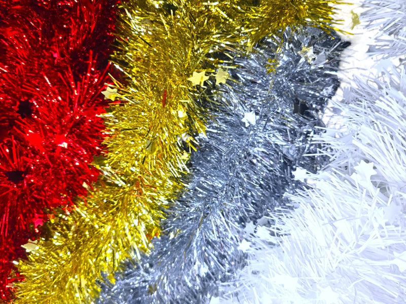 Navidad- Tinsel Garland 9ft