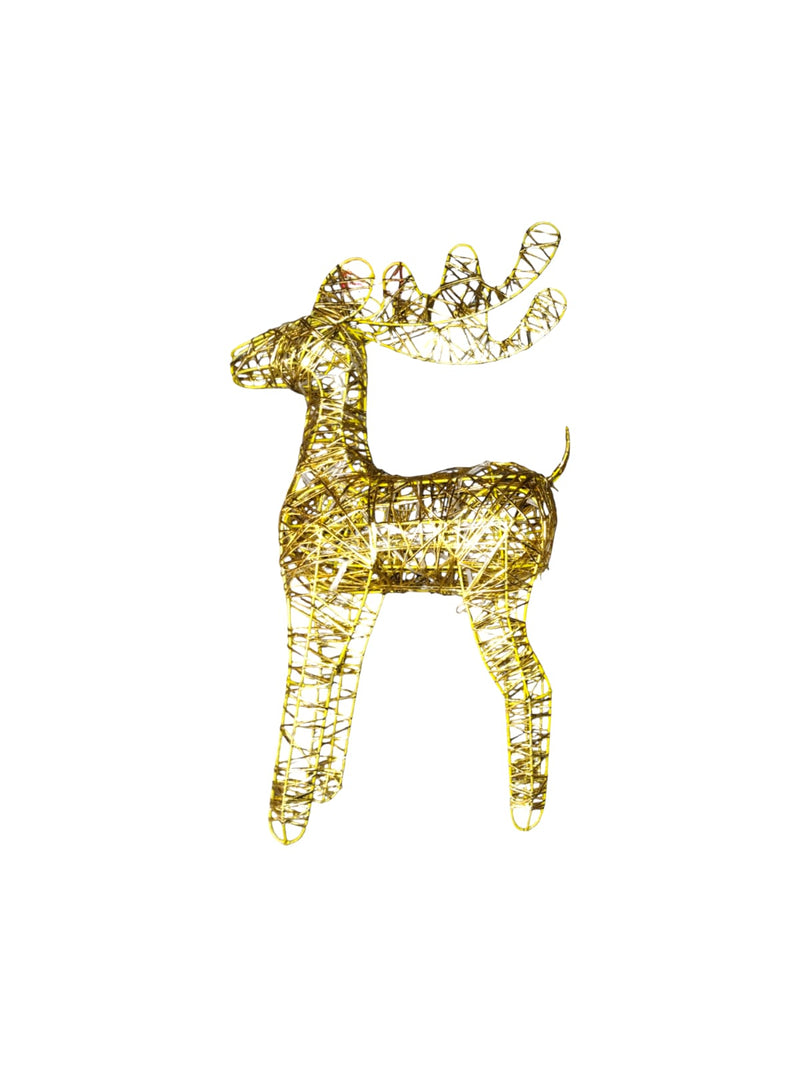 Navidad- Christmas Reindeer With 20 Lights Warm Light *SOLO RECOGIDO EN TIENDAS*