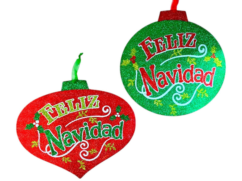 Navidad- Wooden Wall Plaque 10.6"