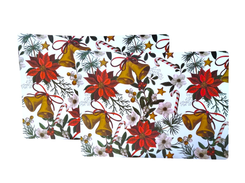 Navidad- 2pk Kitchen Placemats Protect Your Table