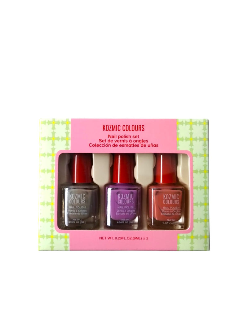 Maquillaje Nail Polish Set 3pcs by Kozmic Colours