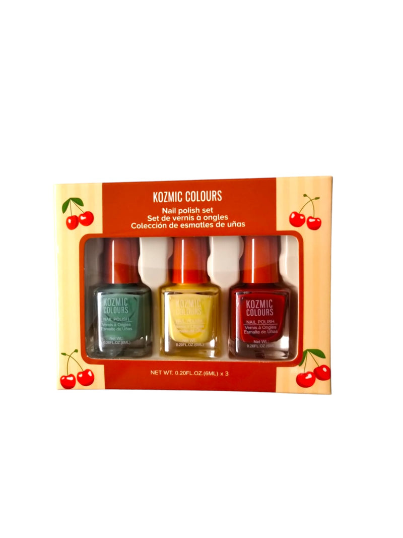 Maquillaje Nail Polish Set 3pcs by Kozmic Colours