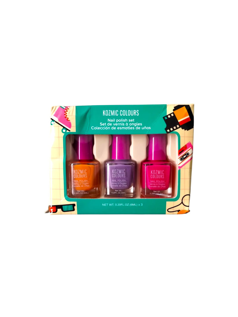 Maquillaje Nail Polish Set 3pcs by Kozmic Colours