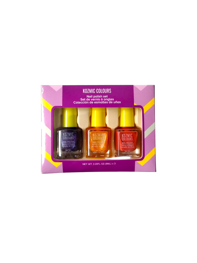 Maquillaje Nail Polish Set 3pcs by Kozmic Colours