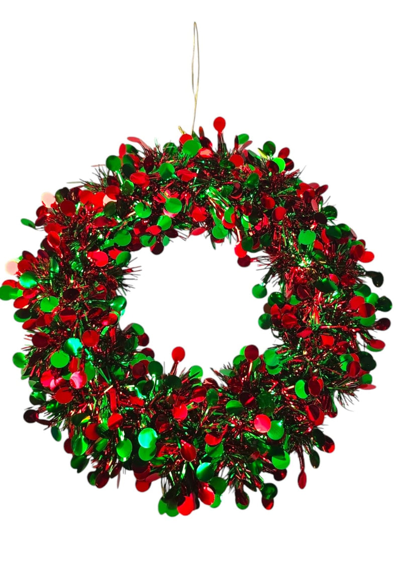 Navidad- Christma Wreath 9.5"