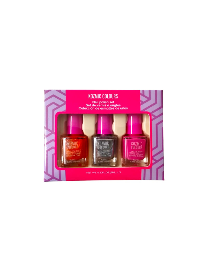 Maquillaje Nail Polish Set 3pcs by Kozmic Colours