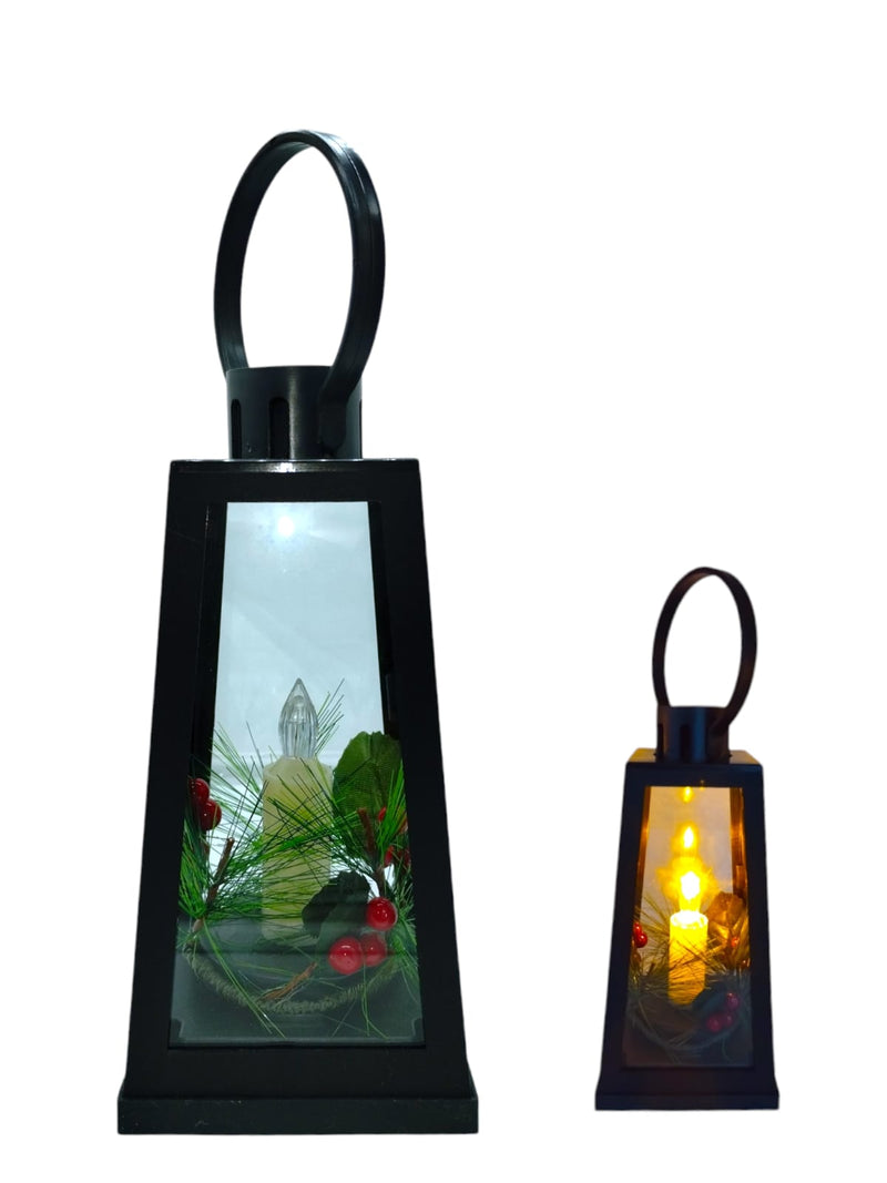 Navidad- Christmas Led Lantern Warm Light 1pc