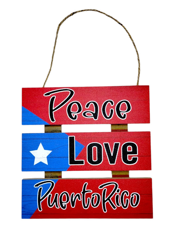 Souvenirs de Puerto Rico- MDF Wall Plaque