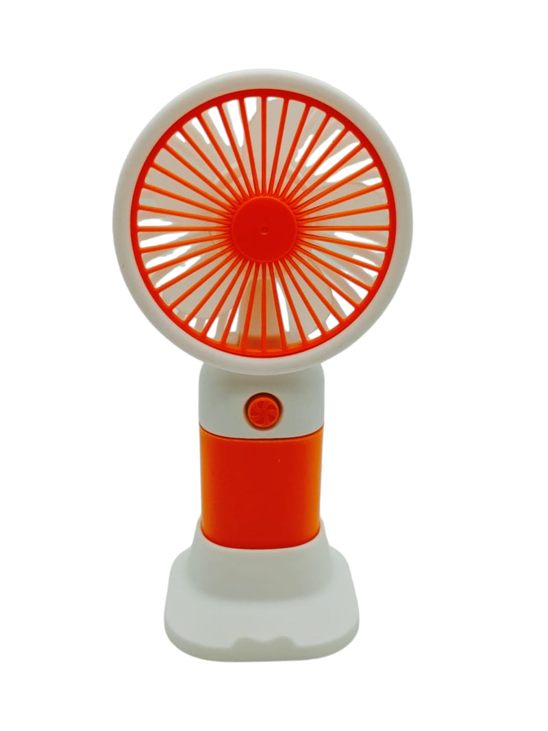 Mini rechargeable fan with stand