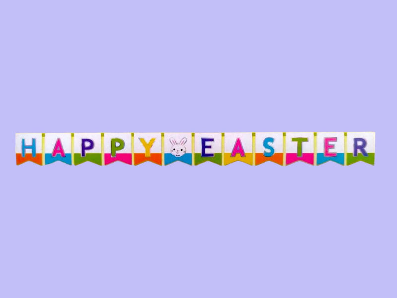 Decoración de Easter- Easter  Banner