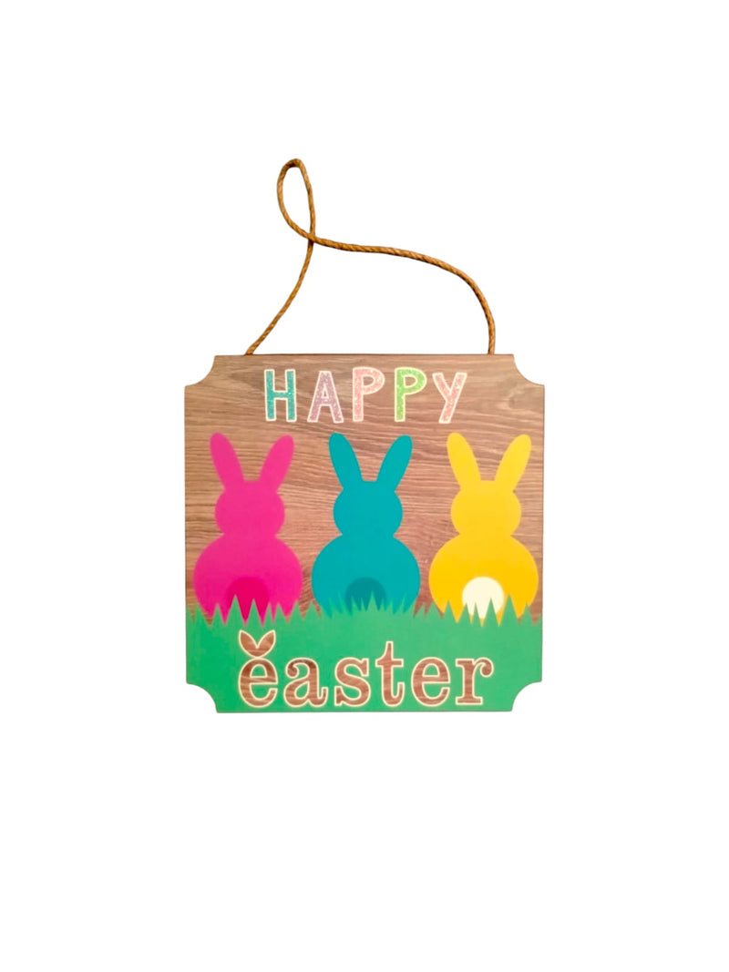 Decoración de Easter- Easter MDF Wall Hanging Décor