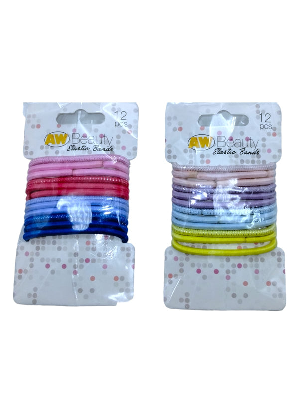 AW Beauty- Elastic Bands 12pcs