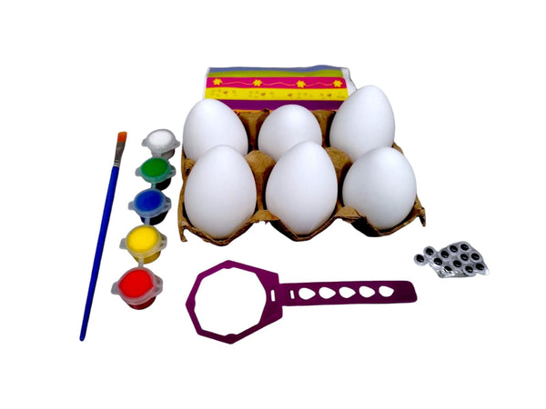 Decoración de Easter- Easter Egg Craft Set 16pk