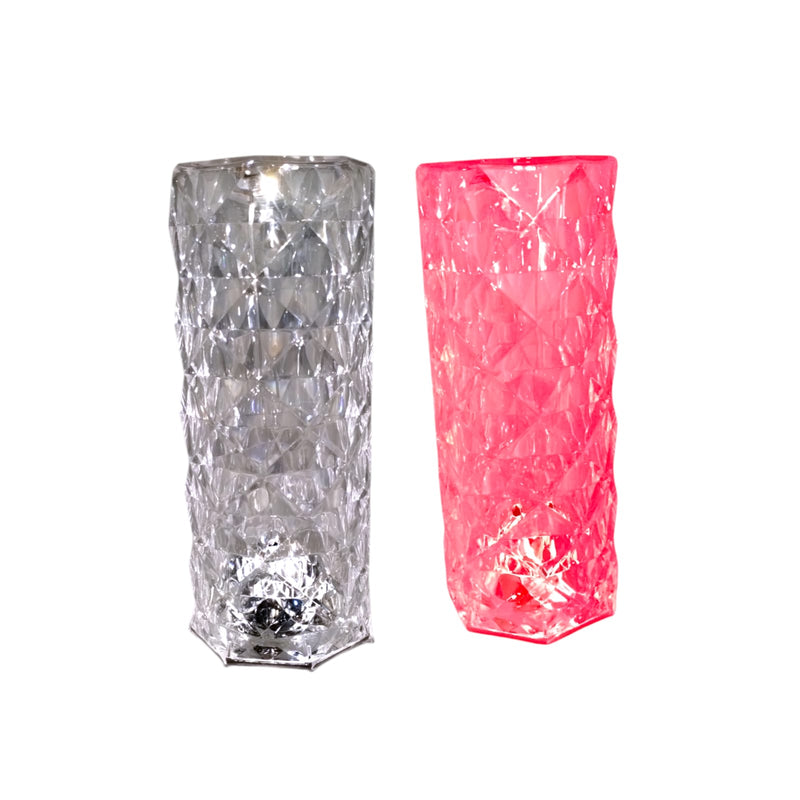 AW Home- Touch Lamp Clear/ Multicolor