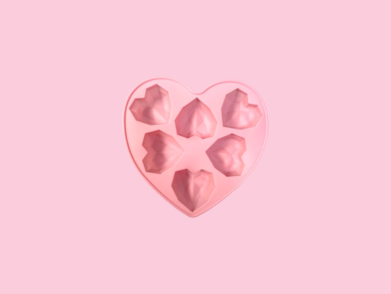 San Valentín- Heart Shaped Silicone Cake Mold