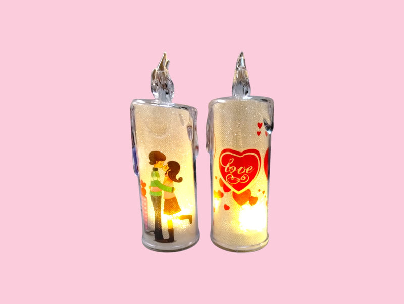 San Valentín- Valentine Candle Holder