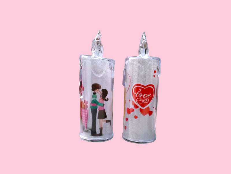 San Valentín- Valentine Candle Holder