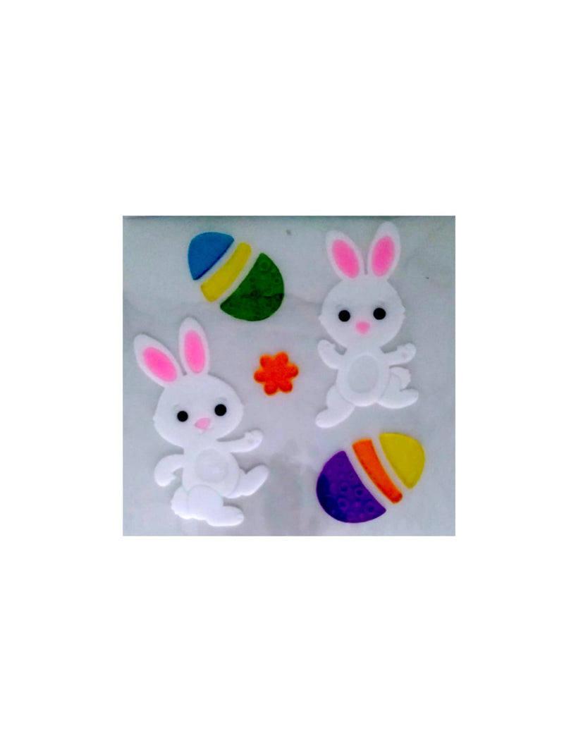 Decoración de Easter- Easter Gel Cling