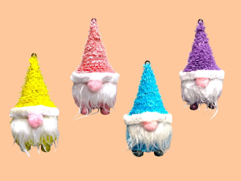 Decoración de Easter-  Easter Tinsel 3D Gnome