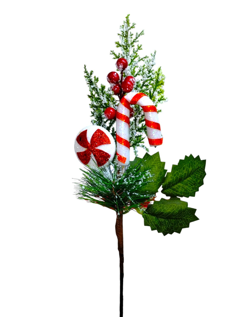 Navidad- Xmas Pick/ Berry Cone Spray