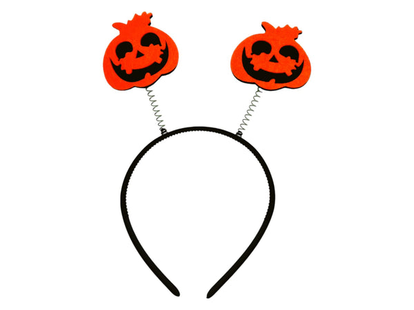 Diadema de Halloween con calabaza