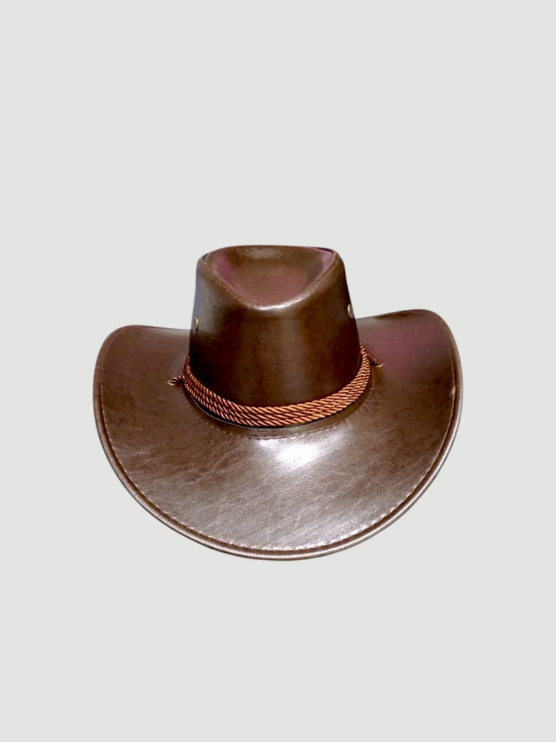 Sombrero Estilo Vaquero en Cuero