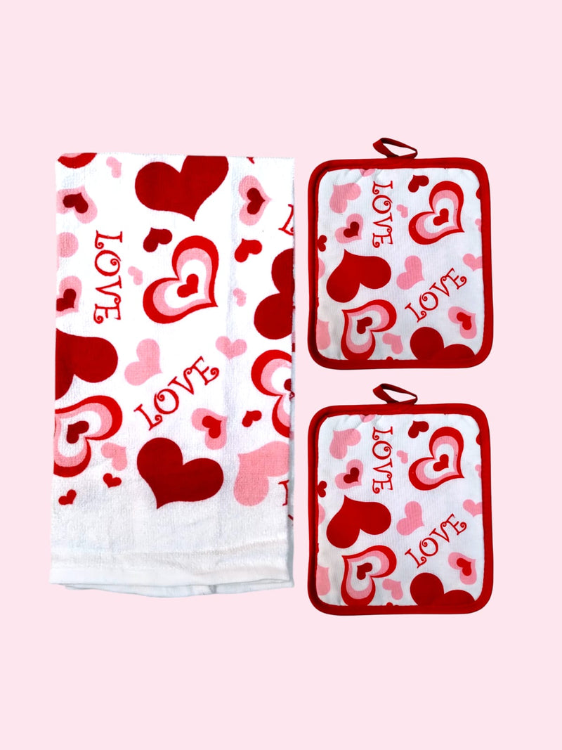 Valentine's Day- 3pcs Kitchen Set