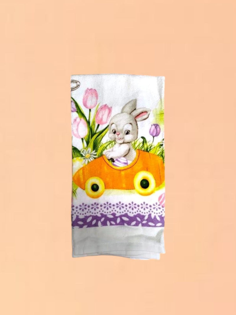 Decoración de Easter- Printed Velour Kitchen Towel