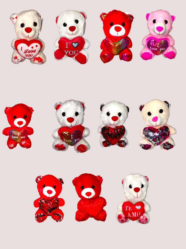 San Valentín- Peluches en forma de Ositos