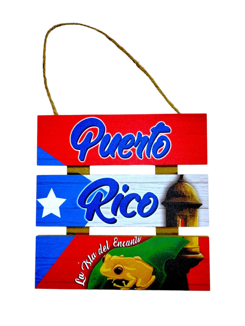 Souvenirs de Puerto Rico- MDF Wall Plaque