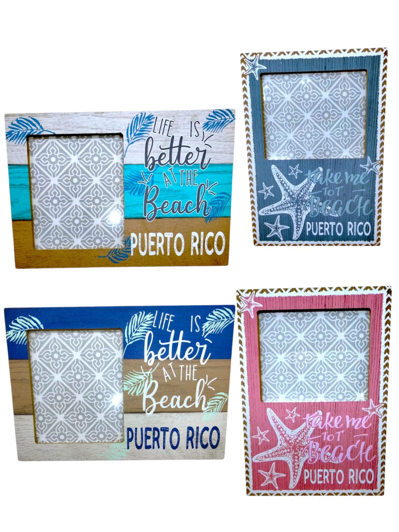 Souvenirs de Puerto Rico- Photo Frame