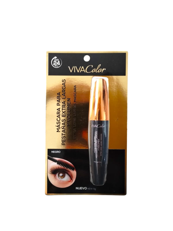 VivaColor - Mascara para Pestañas Extra Larga y Volumen