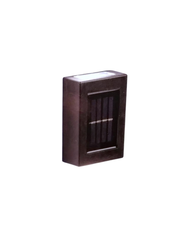 AW Garden- 2pc Solar Wall Light