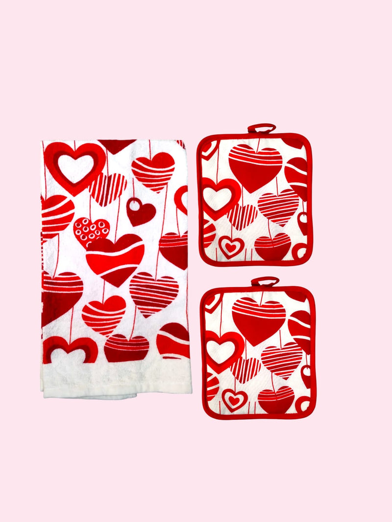 Valentine's Day- 3pcs Kitchen Set