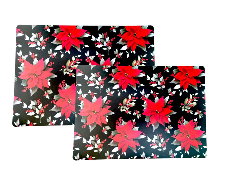 Navidad- 2pk Kitchen Placemats Protect Your Table