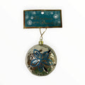 Christmas at The Beach - Ornamento de Moneda de Mar